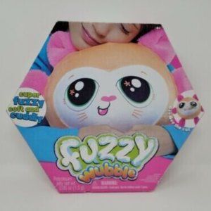 Fuzzy Wubble Bee Bee The Cat Super Fuzzy Soft Plush Animal And Cuddly Pillow